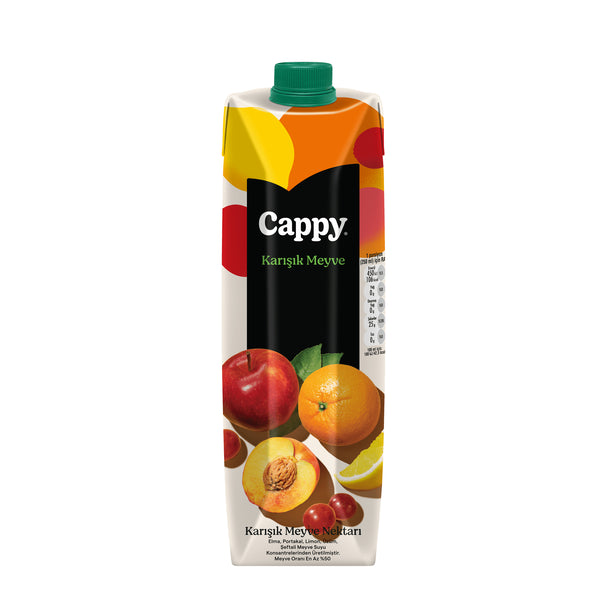 Cappy Karışık Meyve Karton Kutu 1 L