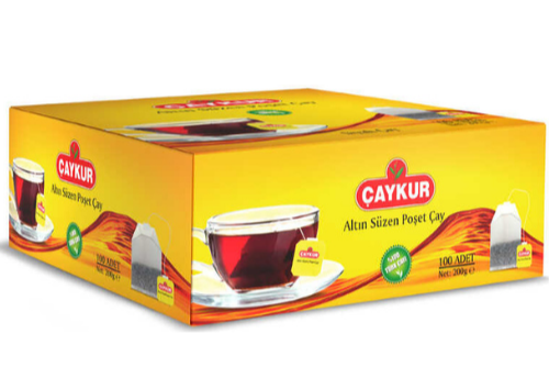 Çaykur Altın Süzme Poşet Çay 200g 100'lı