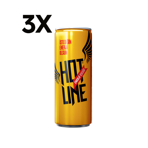 Hotline Enerji 3x500ml