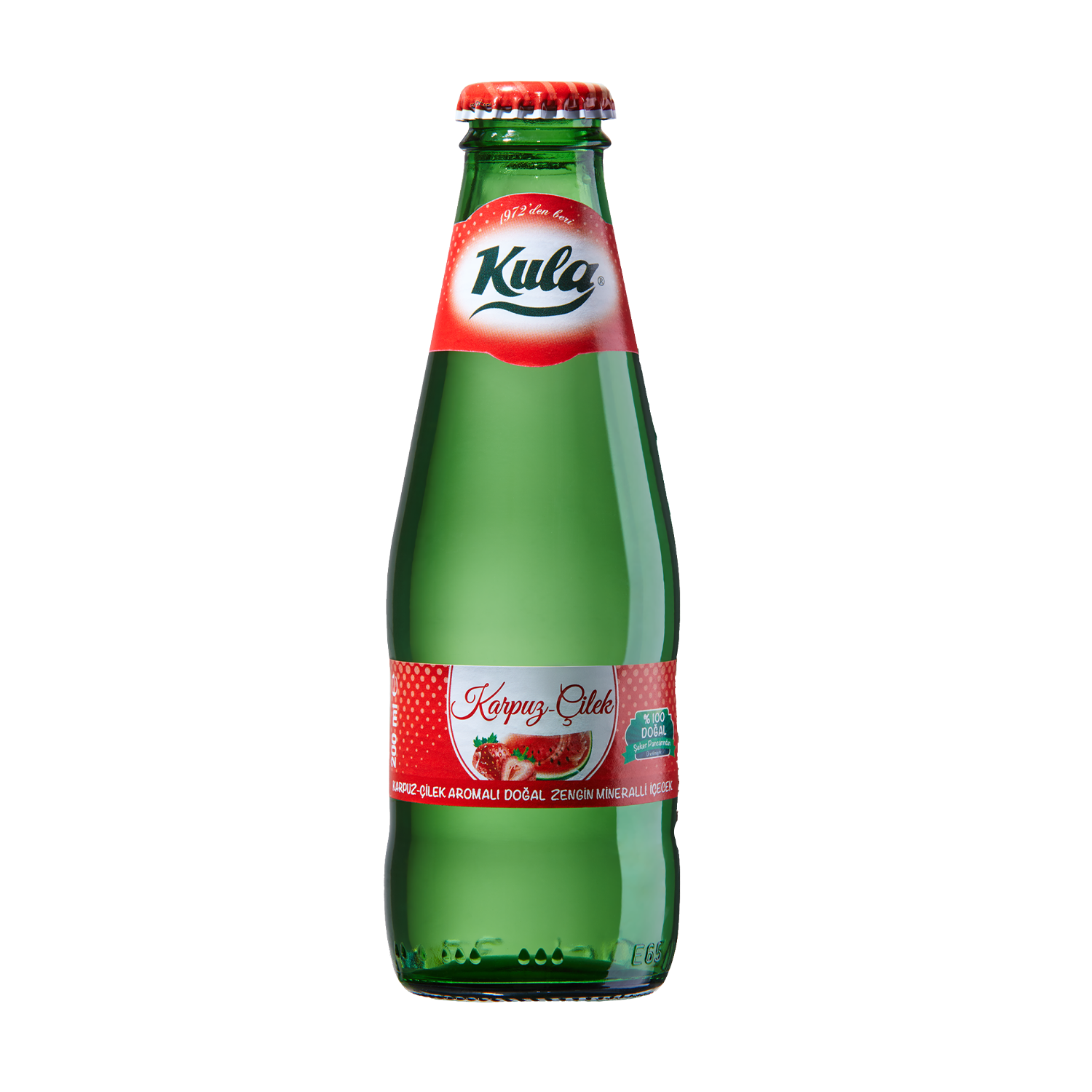 Kula Karpuz Çilek Aromalı Maden Suyu 200 ml